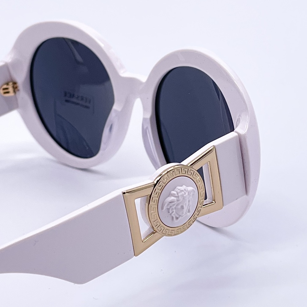 NEW VERSACE WOMEN’S SUNGLASSES NEW VERSACE WHITE WOMEN’S EYEWEAR VERSACE - Picture 8 of 11